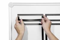 Durable Duraframe top magnetisk top i A3, Sort
